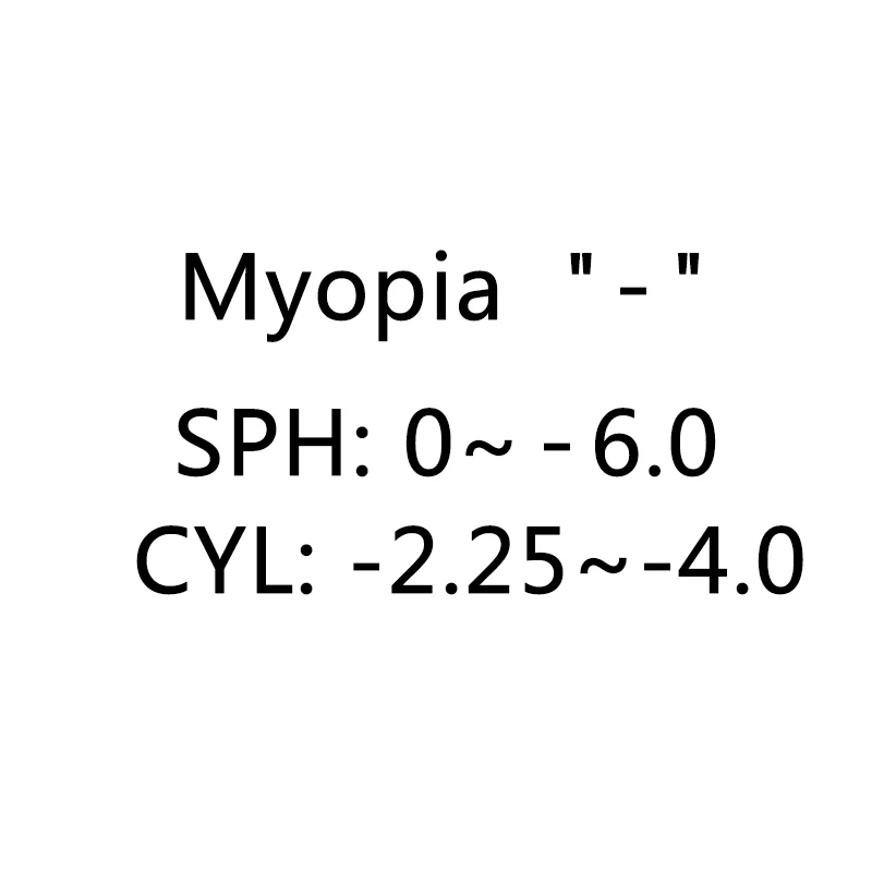 OVZA 1,56 анти-синий свет очки рецептурные линзы при близорукости могут настроить Асферические УФ-защитные линзы близорукость CR39 - Цвет линз: myopia