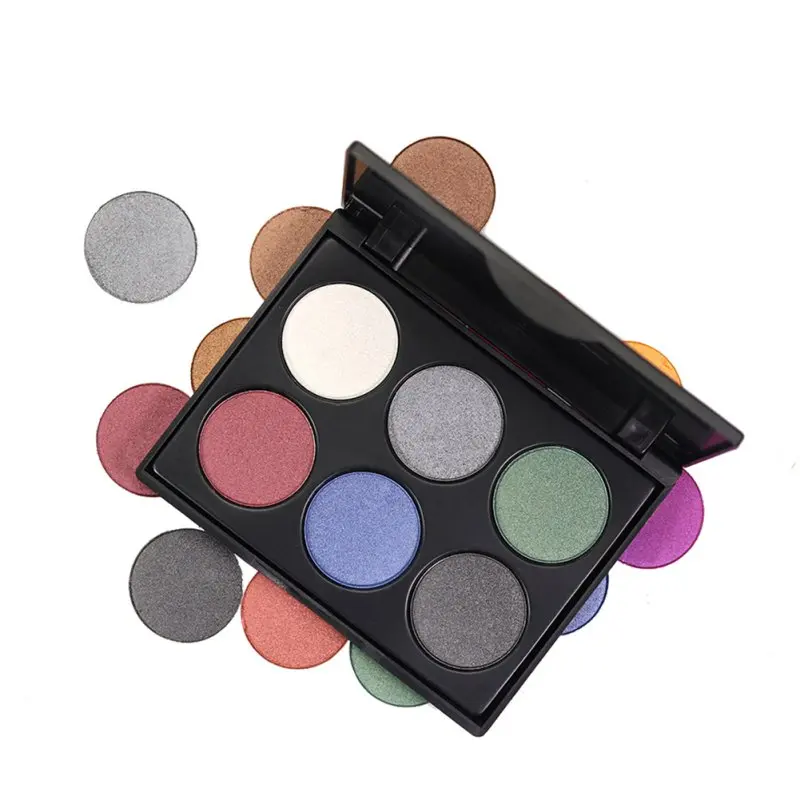 

Glitter Eye Shadows Waterproof Cosmetics Mineral Powder Warm Color Shimmer Eyeshadow Pigment Makeup