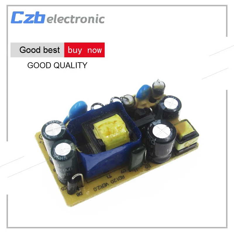 

AC-DC 12V 0.5A Switching Power Supply Module for Replace/Repair 5.4*3.5*1.9cm