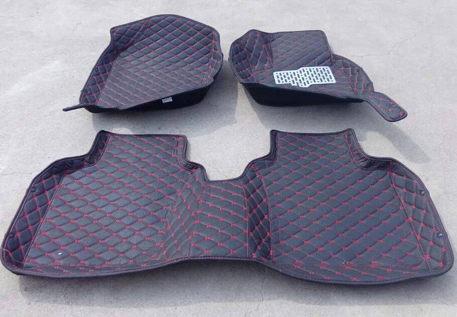 Good! Custom special floor mats for Right Hand Drive Honda Jazz 2013