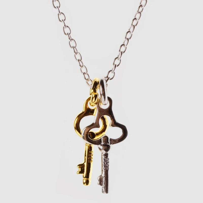 Бутик Amorita silver925 ключей короткие ожерелья|key necklace|necklace necklacenecklace silver925 | АлиЭкспресс