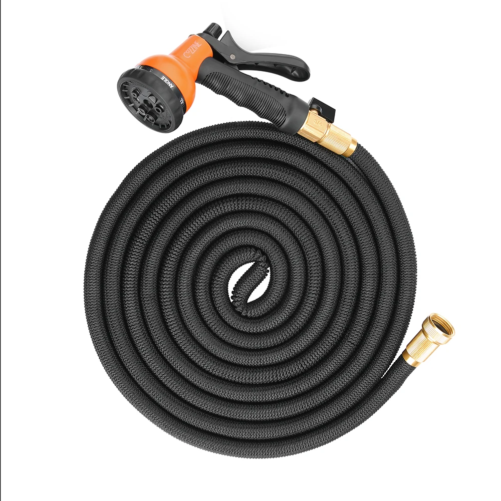 Upgrade COZZINE 8 Modes Garden Hose Expandable Magic Flexible Water Hose EU Plastic Hoses Pipe