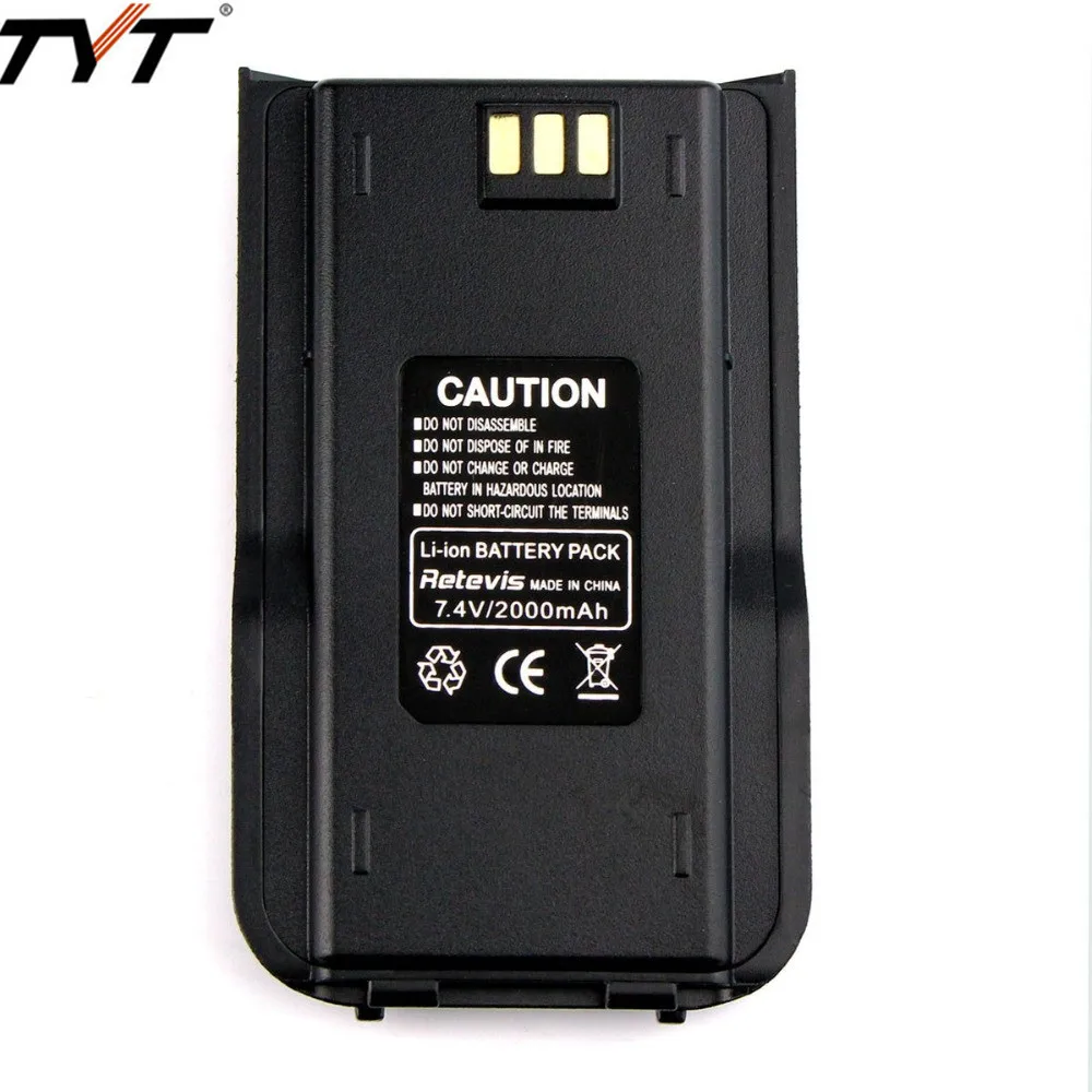 

TYT DMR Digital Radio MD-380 Li-ion Battery Pack 7.2V 2000mAh for MD380 two way radio
