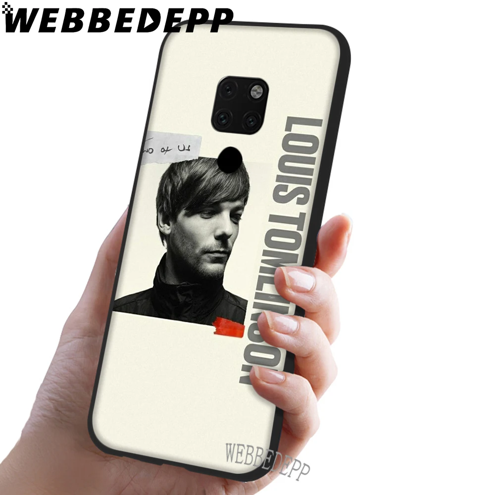 WEBBEDEPP чехол Louis Tomlinson из мягкого ТПУ для Xiaomi Mi 6 8 A2 Lite 9 Pro A1 Mix 2s Max 3 F1 чехол|Бамперы| |
