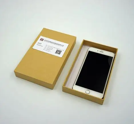 Дешево оптом переработанных крафт-бумага подарочная коробка, размер: 176x107x24 мм, 1000 шт. в партии