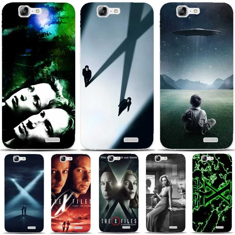 G340 the x files я хочу верить прозрачный жесткий тонкий кожи case обложка для huawei p 6 7 8 9 10 lite плюс honor 6 7 8 4c 4x g7