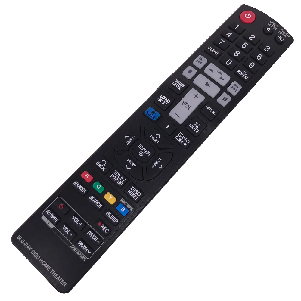 

NEW Original remote control For LG Blu-ray DISC HOME THEATER AKB73275506