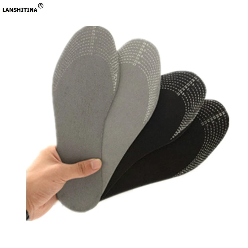 

2019 Direct Selling Deodorant Shoe Insoles Bamboo Charcoal Foot Pad Can Cut Off Soles Movement Sweat Absorbent Unisex Shoes