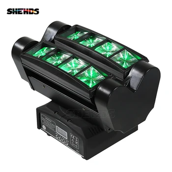 

4pcs/lot Mini LED Beam Spider 8x10W RGBW Moving Head Good Quality For Party Wedding Nightclubs Stage Lights Dj Disco Lights