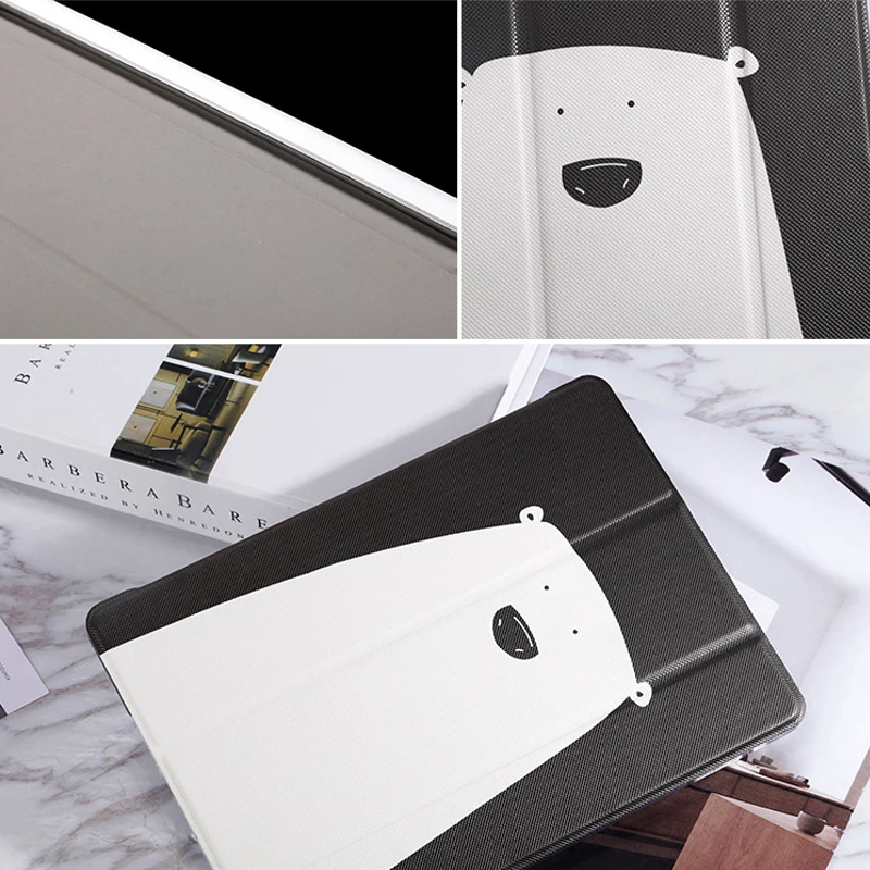 Чехол для нового iPad 9 7 дюймов 2017 2018 прекрасный Калан окрашенные Стенд задняя