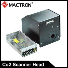 16 мм Диафрагма CO2 Galvo сканер Системы/сканирующей головки/Glavo сканер с DC Питание для Co2 лазерной маркировки