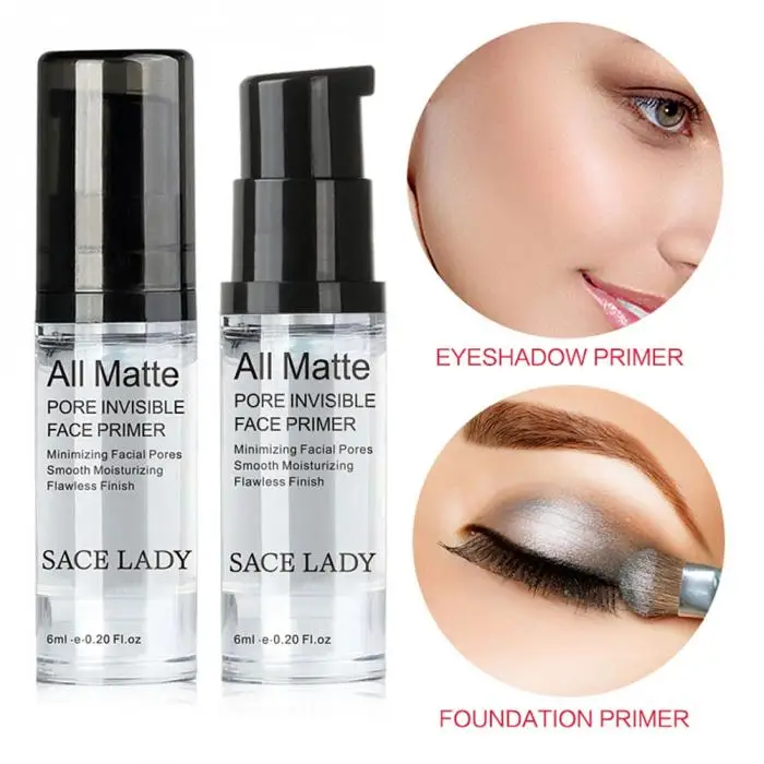 Hot Face Base Primer Makeup Liquid Matte Fine Lines Oil-control Facial Brighten Foundation Magic Invisible Pore Makeup wyt77