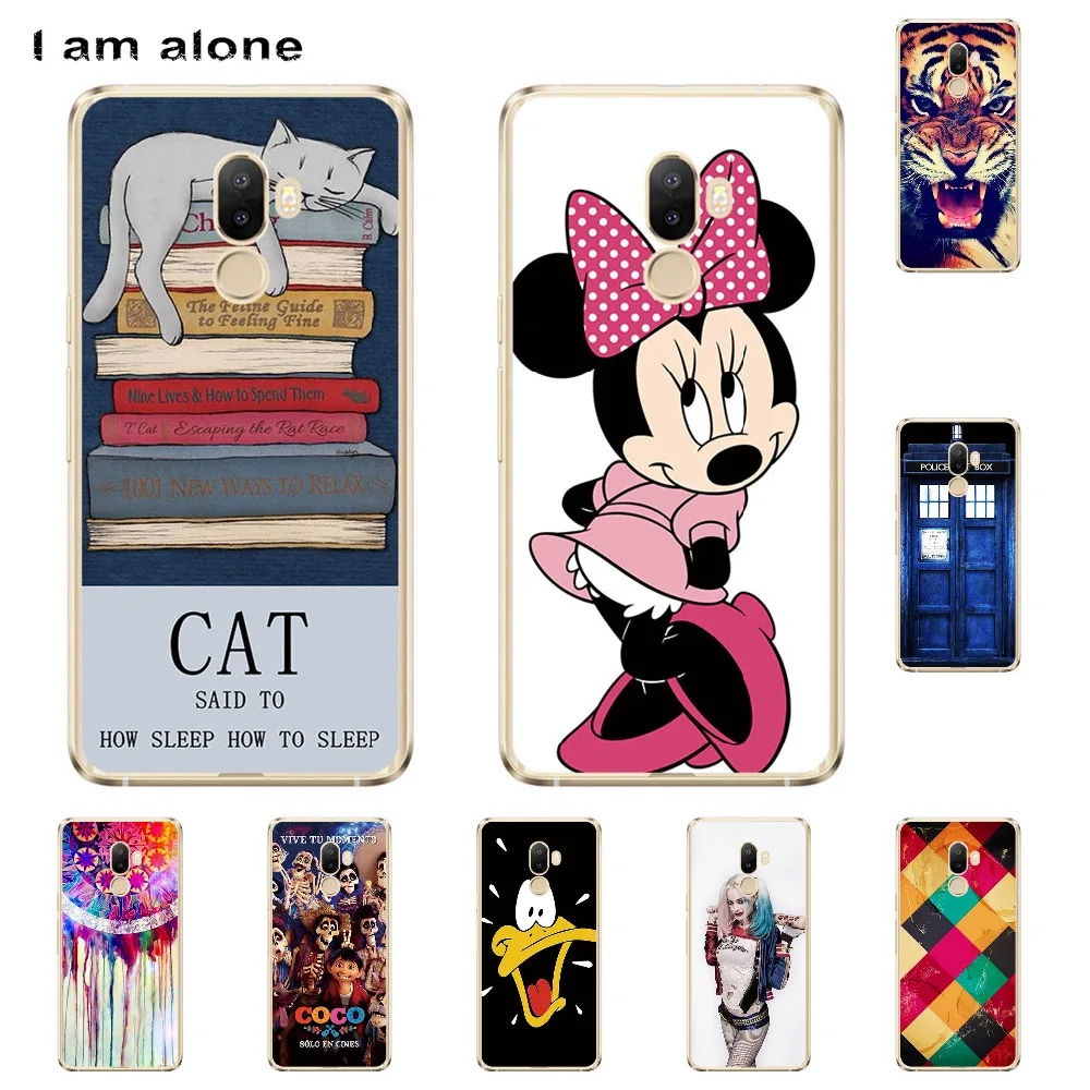 

I am alone Phone Covers For Ulefone S8 S8 Pro 5.3 inch Solf TPU Cellphone Fashion Cute Animals Cases For Ulefone S8 S8 Pro