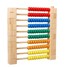 Детская раннего детства обучающие игрушки деревянные арифметика разборка сборка расчет рамка расчет пьедестал 3-7