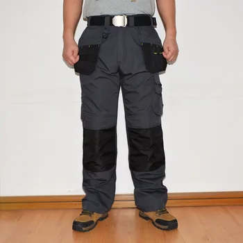 

Men Cargo Pant Multi Pocket Canvas Pants Oxford Waterproof Tactical Casual Trouser for Male Plus size ID710