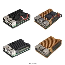 Алюминиевый сплав радиатор защитный корпус металлический корпус охлаждения для Raspberry Pi 3 Model B/B+/2B аксессуары