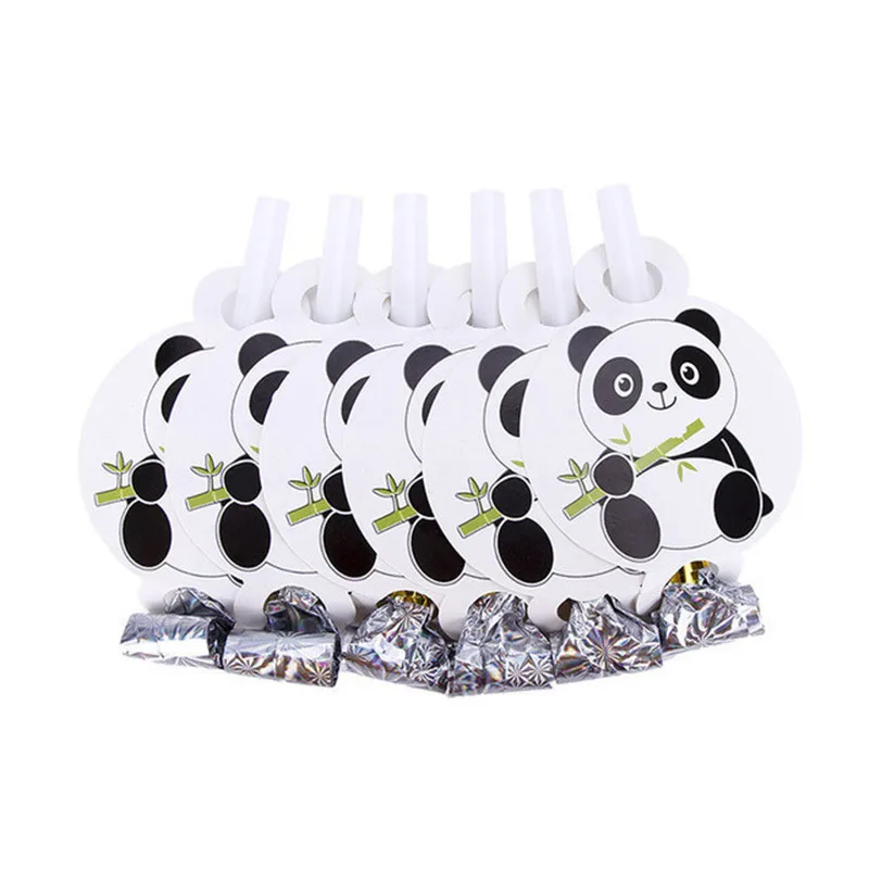 6pcs/lot Disposable Blowout Cartoon Panda Theme Birthday Party Noise Makers Decorations Kids Party Decorating Supplies
6pcs/lot Disposable Blowout Cartoon Panda Theme Birthday Party Noise Makers Decorations Kids Party Decorating Supplies