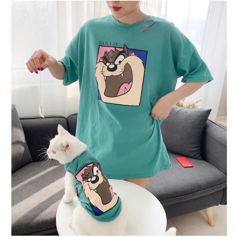 

HSWLL Pet Dog Clothes For Small Dogs Summer Clothes Chihuahua Puppy Clothing Shirt Winter Warm Vest Printed Ropa Para Perros