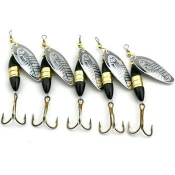 

1PCS Rotating sequins metal VIB fishing lure 18G 8.5CM Artificial bait bass hook fishing lures sequins for winter fishing