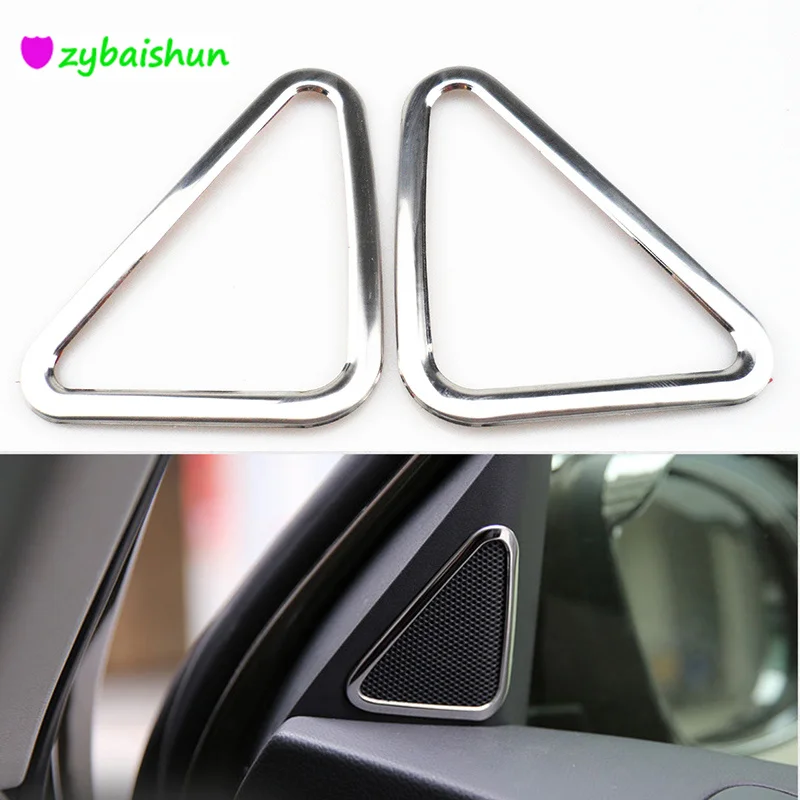 2010-2015 for VW Volkswagen tiguan For speaker ring trim cover sticker stainless steel frame | Автомобили и мотоциклы