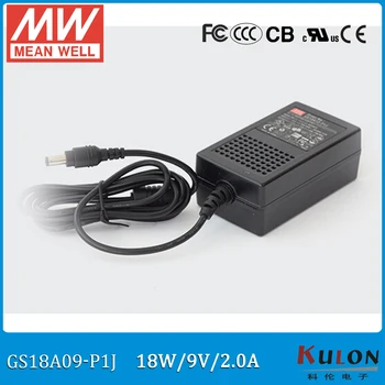 

Original Meanwell GS18A09-P1J 18W 2A 9V AC/DC power supply mean well Industrial Adaptor