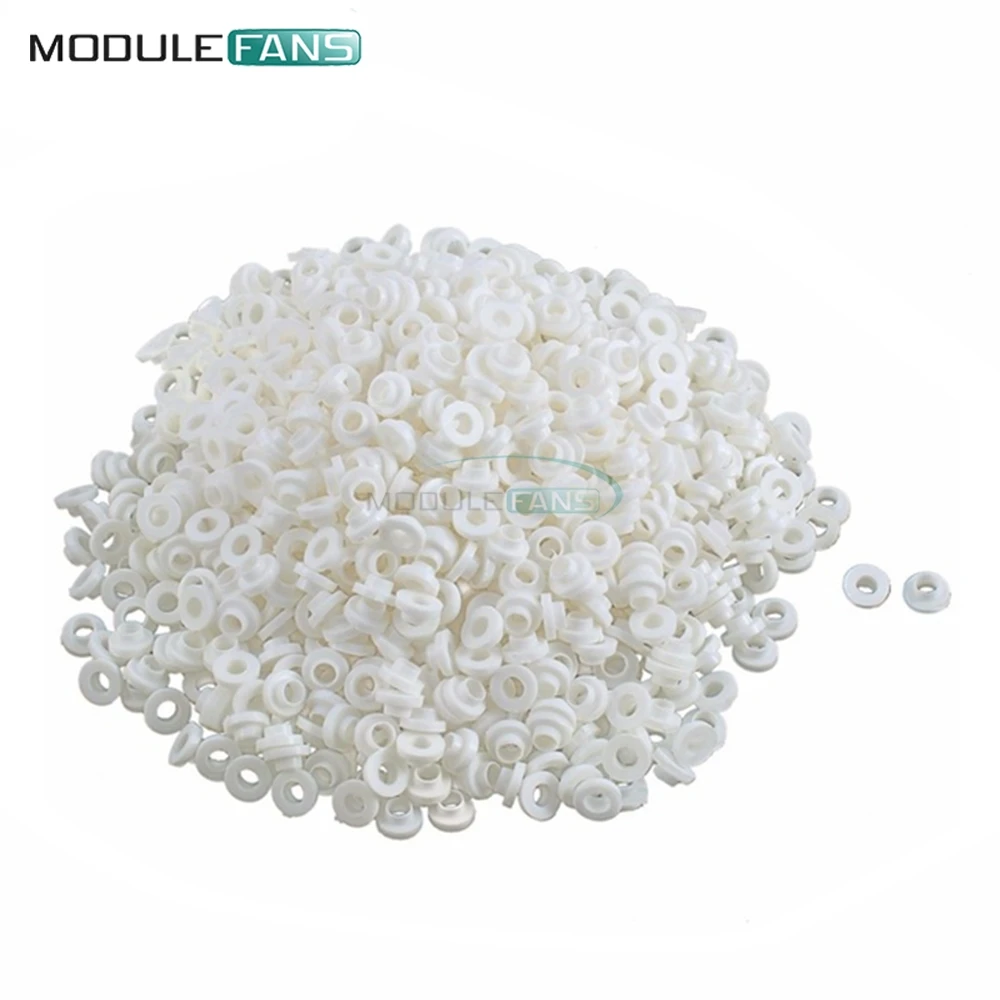 

500PCS TO-220 Insulating Tablets Insulation Bushing Transistor Pads Circle Insulated Cap Insulation Particle Ring For M3 Screws