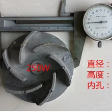 Детали вентилятора крыльчатка трехфазный насос токарный фрезерный станок инструмент охлаждающий насос диаметр 76 мм Высота 19 мм отверстие 10 мм