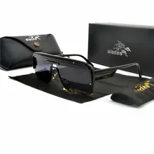 MINCL, женские, мужские, большие, для вождения, солнцезащитные очки, большие, модные, полуоправа, мужские очки, защита от солнца, очки, оттенки NX