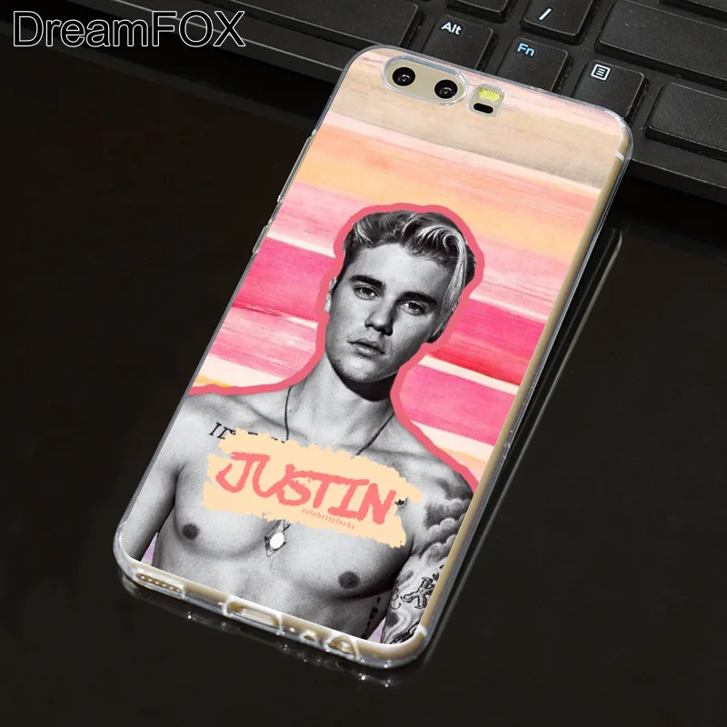 DREAMFOX L592 Justin Bieber Soft TPU Silicone Case Cover For Huawei P8 P9 P10 Lite Plus 2017 Honor 8 Lite Pro 9 6X