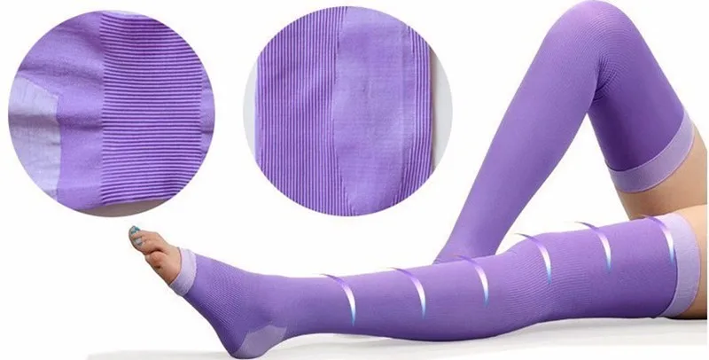 

Slim legging Varicose Veins knee socks Super Sleeping Masks overnight Slimming knee sock foot care tool Leg 1pair=2pieces