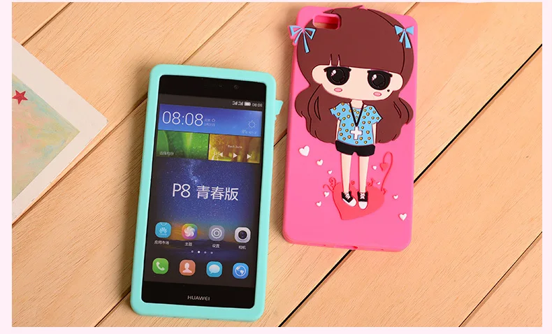 custodia silicone huawei p8 custodia silicone huawei p8
