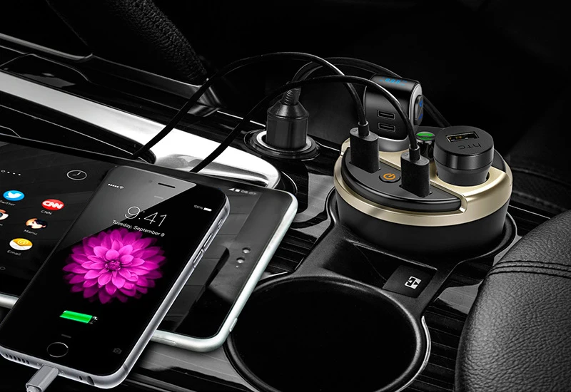 E2106 401E Bluetooth Cup Charger MP3 Player (2)