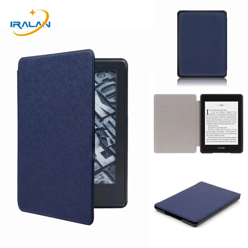 Ультратонкий чехол-книжка из искусственной кожи для Amazon New Kindle Paperwhite 4 2018 6 0 дюйма