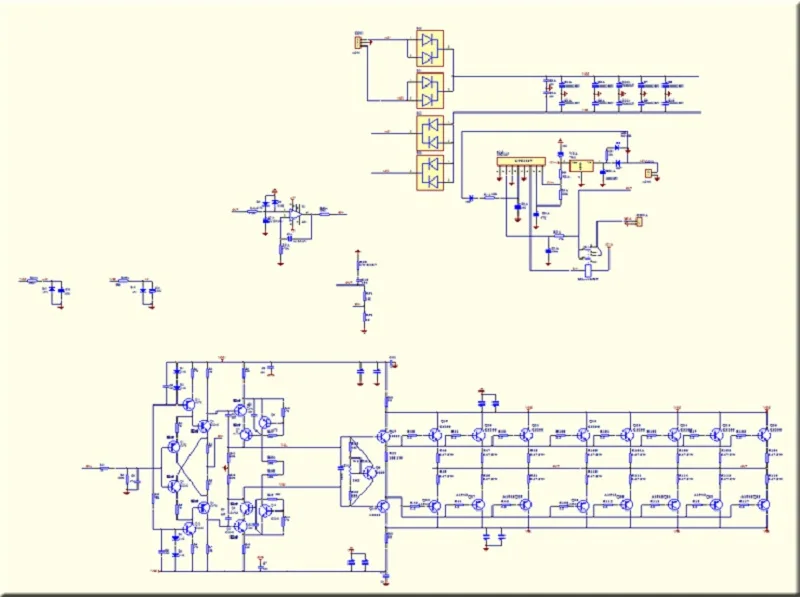 WEILIANG AUDIO A60 power amplifier class A 20W class AB 200W