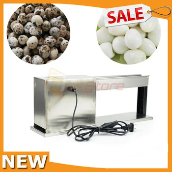 

NEW Household Semi-Automatic Boiled Quail Egg Peeler Machine Electric Huller Sheller Machine Egg Shell Remove Tools
