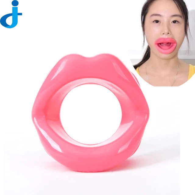1PC Silicone Rubber Lips Trainer Tightener Face Lift Slimmer Massage