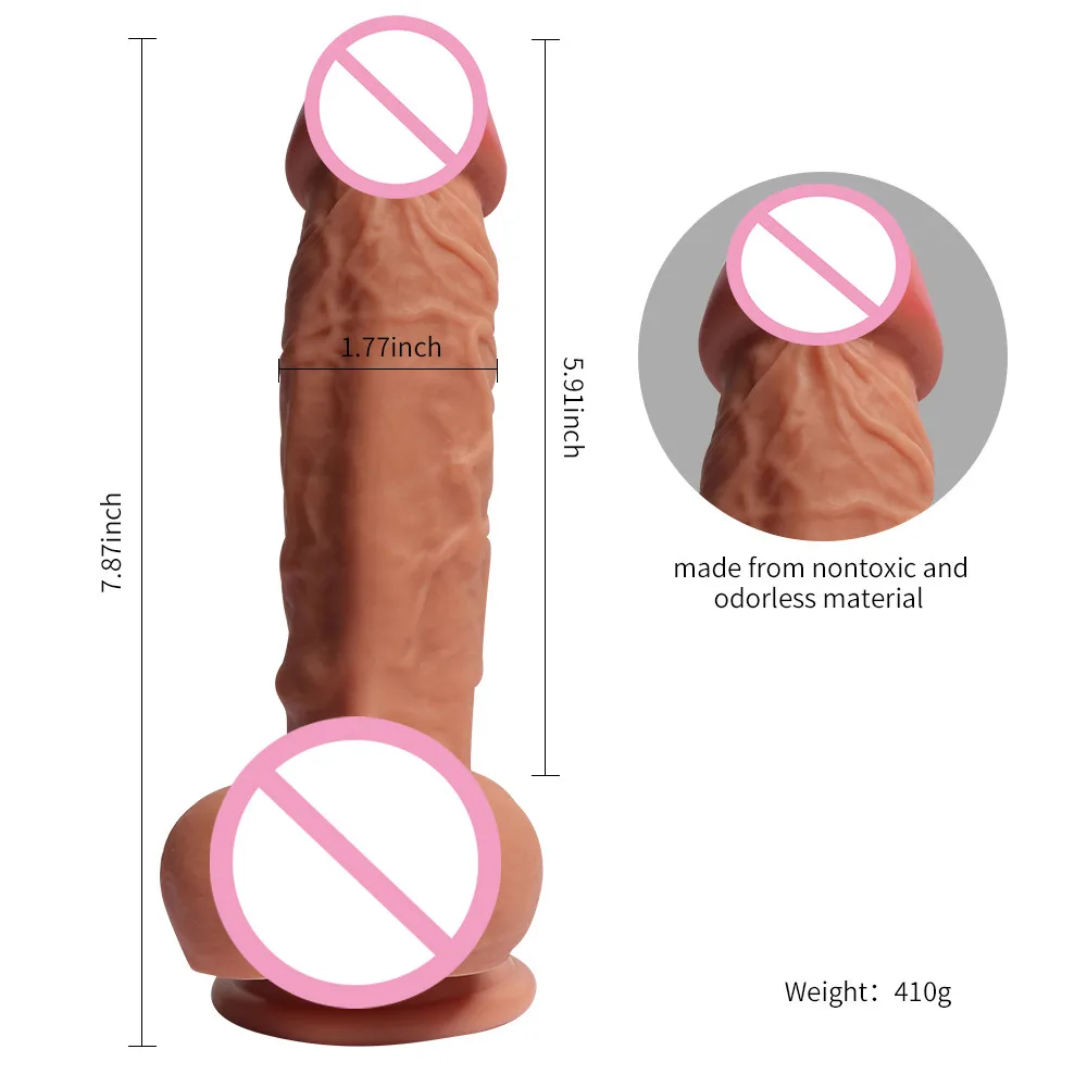 Lsexy огромный дилдо анальный мягкий реалистический присоска Мужской Двойной