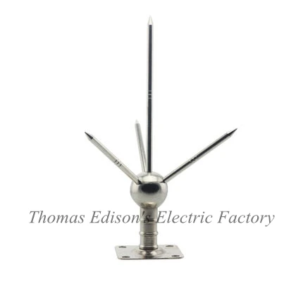 chapeamento de cobre casa lightning rod 01