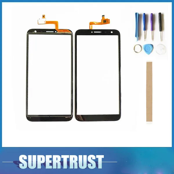 

5.0 Inch For Fly Cirrus 16 FS523 Touch Screen Digitizer Front Glass Lens Sensor Panel Black color with tape & Tools