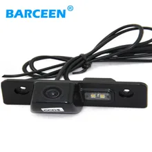 Free Shipping Rear View Camera Car Reversing Camera with WaterProof IP69 + Wide Angle 170 Degree CCD For Skoda Octavia