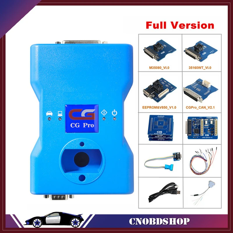 

CGDI CG Pro 9S12 Programmer for BMW Full Version with all adapters Next Generation of CG-100 Support ECU IMMO & Key Programming