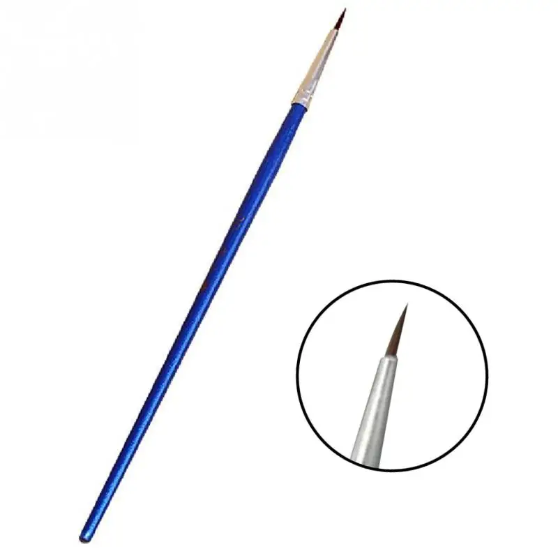 

10Pcs/Set Fine Hand-painted Oil Extra fine brush Thin Hook Line Pen Drawing Art Pens Paint Brush #824 New