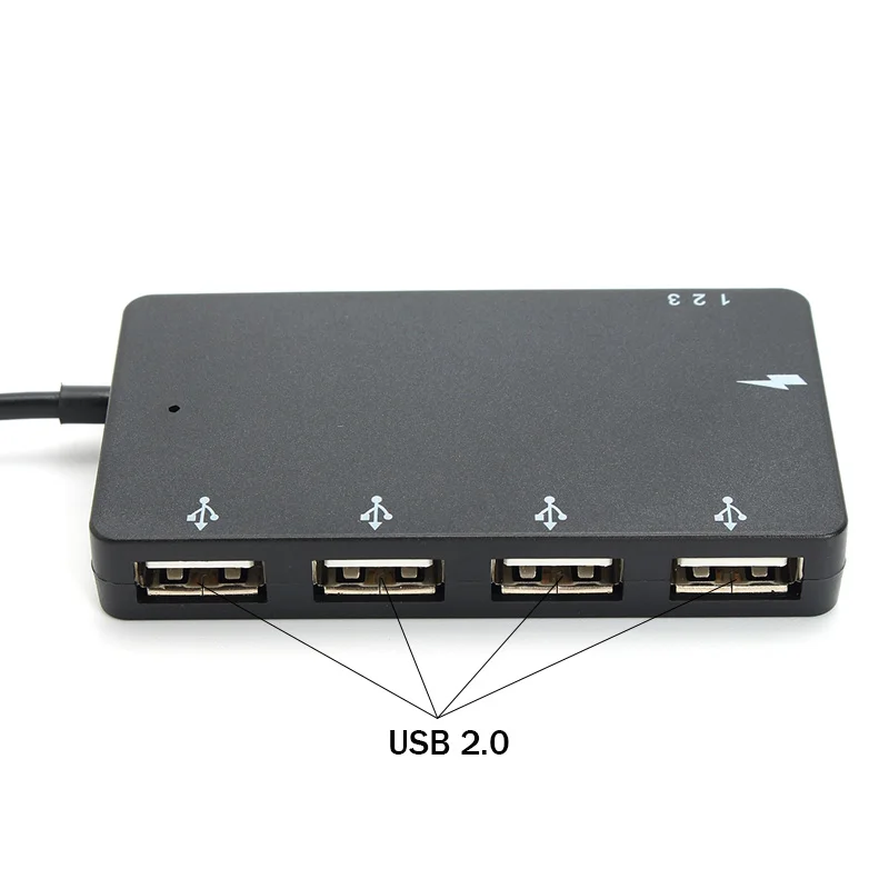 Bakeey Micro USB OTG 4 порта концентратор питания зарядный кабель-адаптер для смартфонов для Windows Tablet Android смартфон ПК