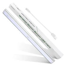 Датчик движения под шкаф светильник портативный 10 светодиодные светильники для освещения шкафа на батарейках беспроводной ИК инфракрасный детектор движения настенный светильник