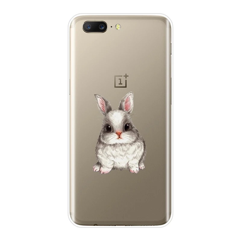 Задняя крышка для One Plus 6 6T 5 5T 3 3T мягкий силиконовый милый мультяшный Милый
