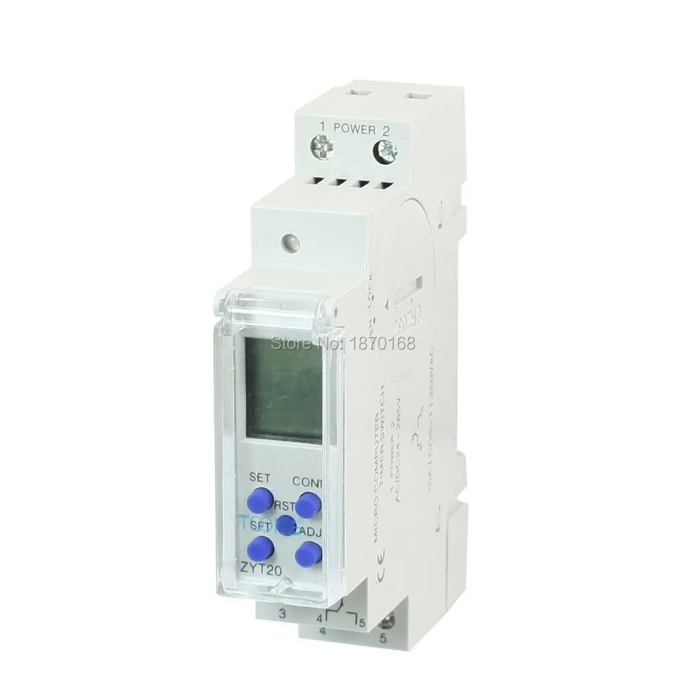 

ZYT20 3 V tombol CR2032 bertenaga baterai Timer estafet, Control saklar 10A