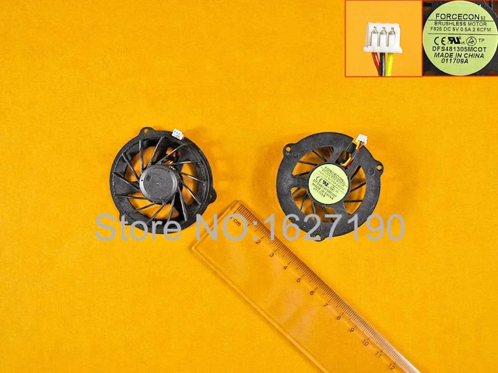 

NEW Laptop Cooling For HP CQ50 (For Intel,Discrete Video card) PN:DFS481305MCOT CPU Cooler/Radiator