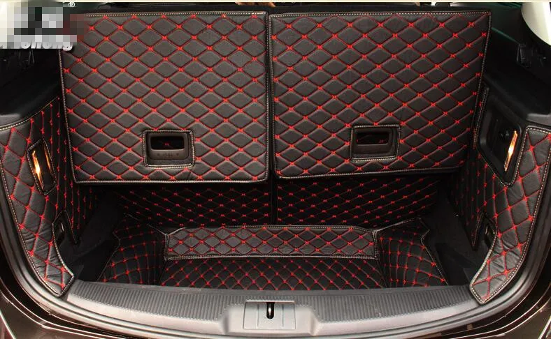 Изготовленные на заказ коврики для багажника автомобиля Volkswagen Sharan 7 мест 2016 2012