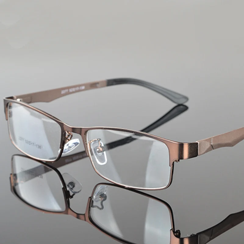 Дизайнерские металлические очки с полной оправой, мужские очки, оптические очки