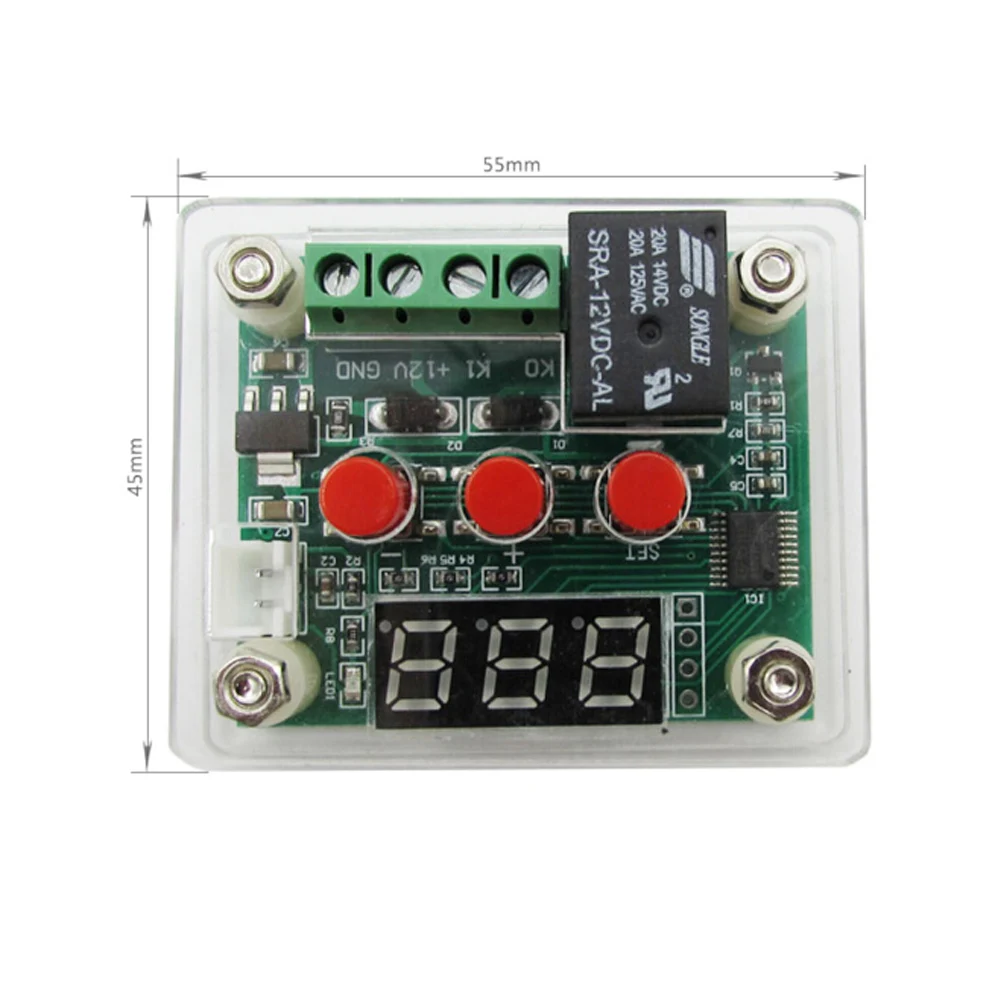 

Digital Thermostat High Precision Digital Display Temperature Controller Module Refrigeration Heating 24V